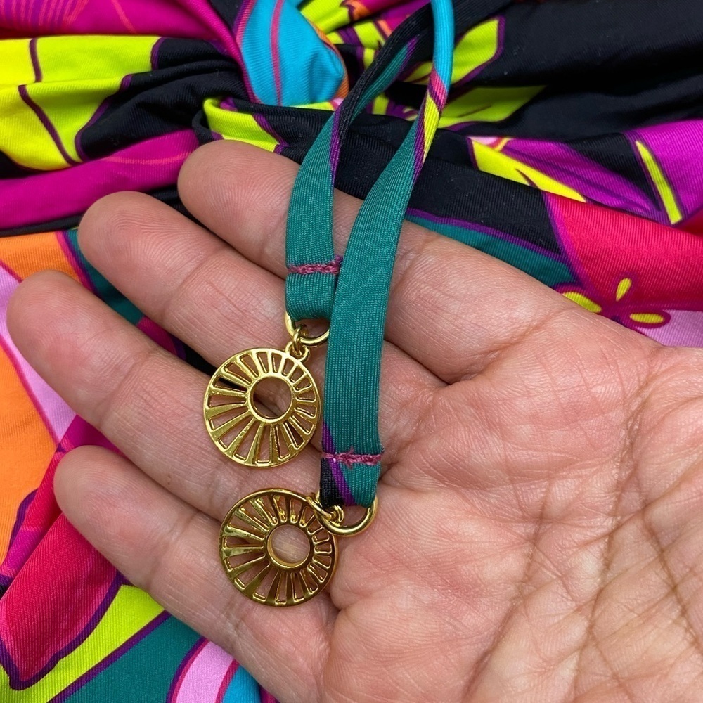 NWT TRINA TURK SOLAR One Piece Strappy/Convertible Back Swimsuit - Picture 7 of 11